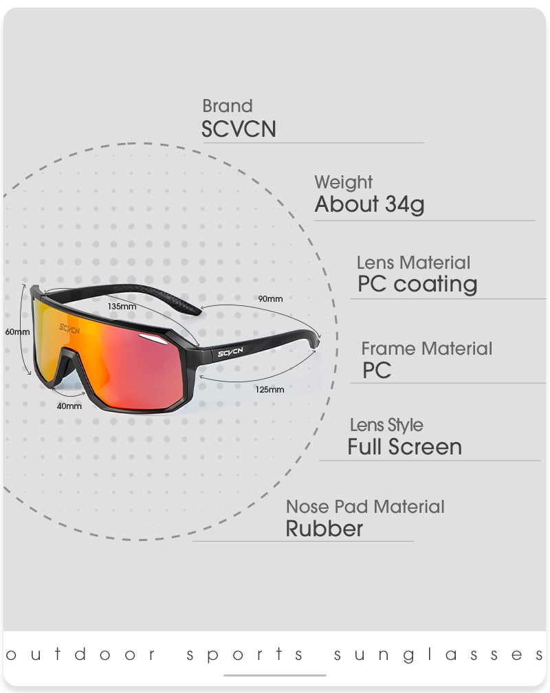 Polarized Cycling Sunglasses